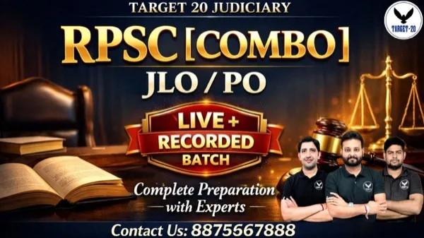 RPSC (JLO & PO) Combo Batch