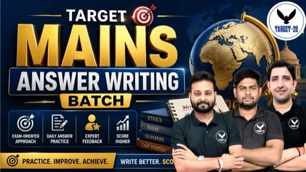Target Mains Answer Writing
