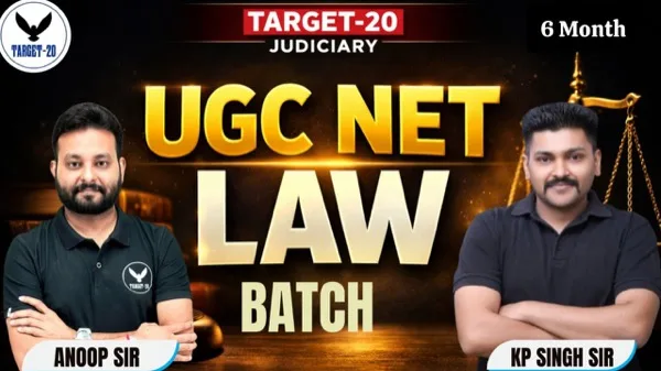 Target UGC Net (Law) - 6 Months