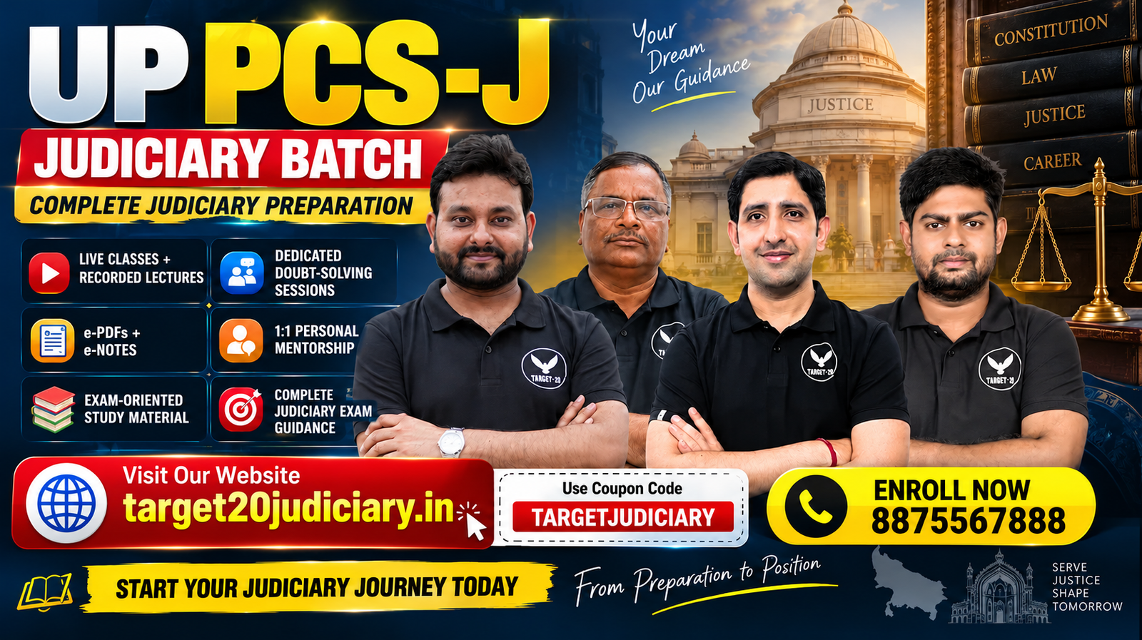 Uttar Pradesh Judicial Service Syllabus