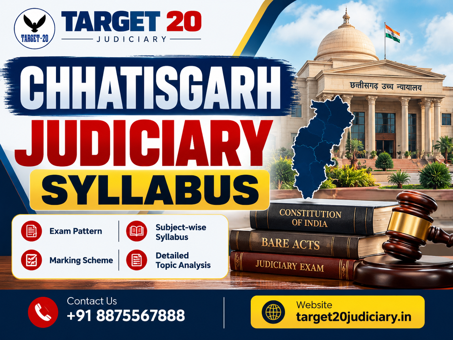Chhattisgarh Judicial Service Syllabus